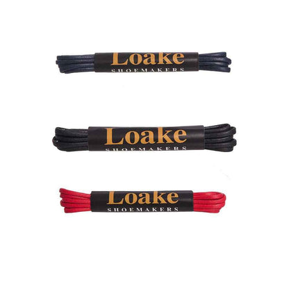 Loake Wax Shoe Laces | Premium Waxed Laces for Shoes & Boots