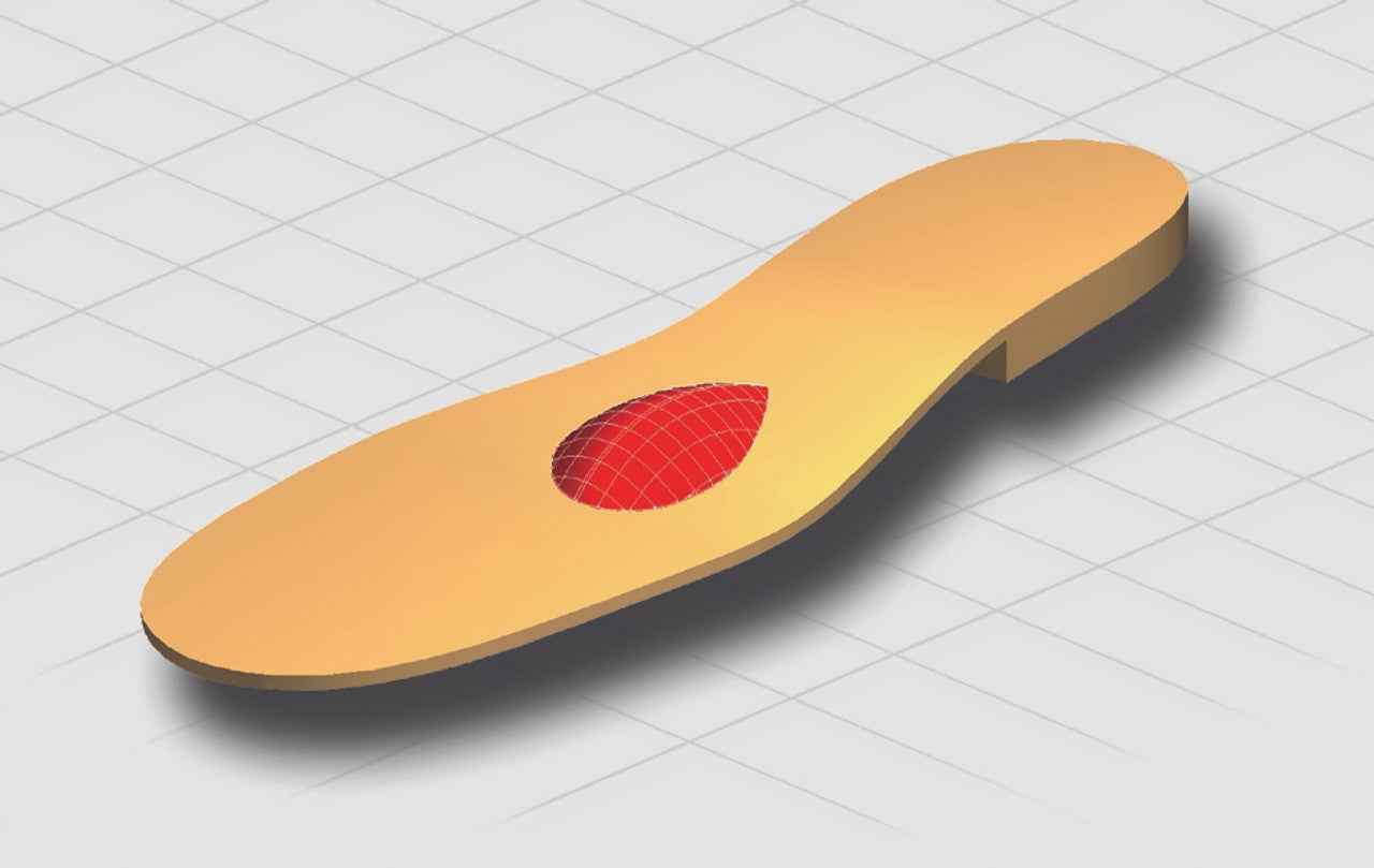 Pedag T-Form Metatarsal Pad - Supports & Cushions The Arch