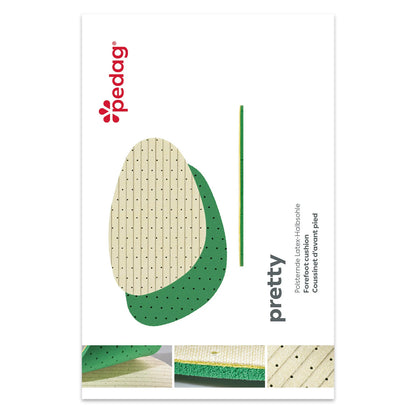 Pedag Half Insole Foam Soft Latex Forefoot Cushion Pretty Leather