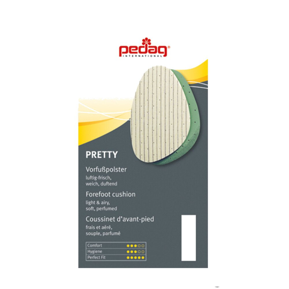 Pedag Half Insole Foam Soft Latex Forefoot Cushion Pretty Leather