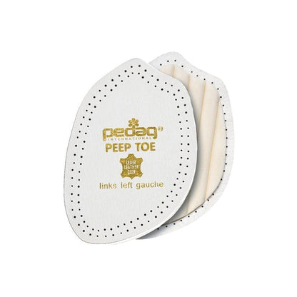 Pedag Peep Toe Leather Half Insole Forefoot Cushion