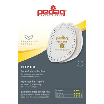 Pedag Half Insoles High Heels Peep Toe Leather Half Insole Forefoot Cushion