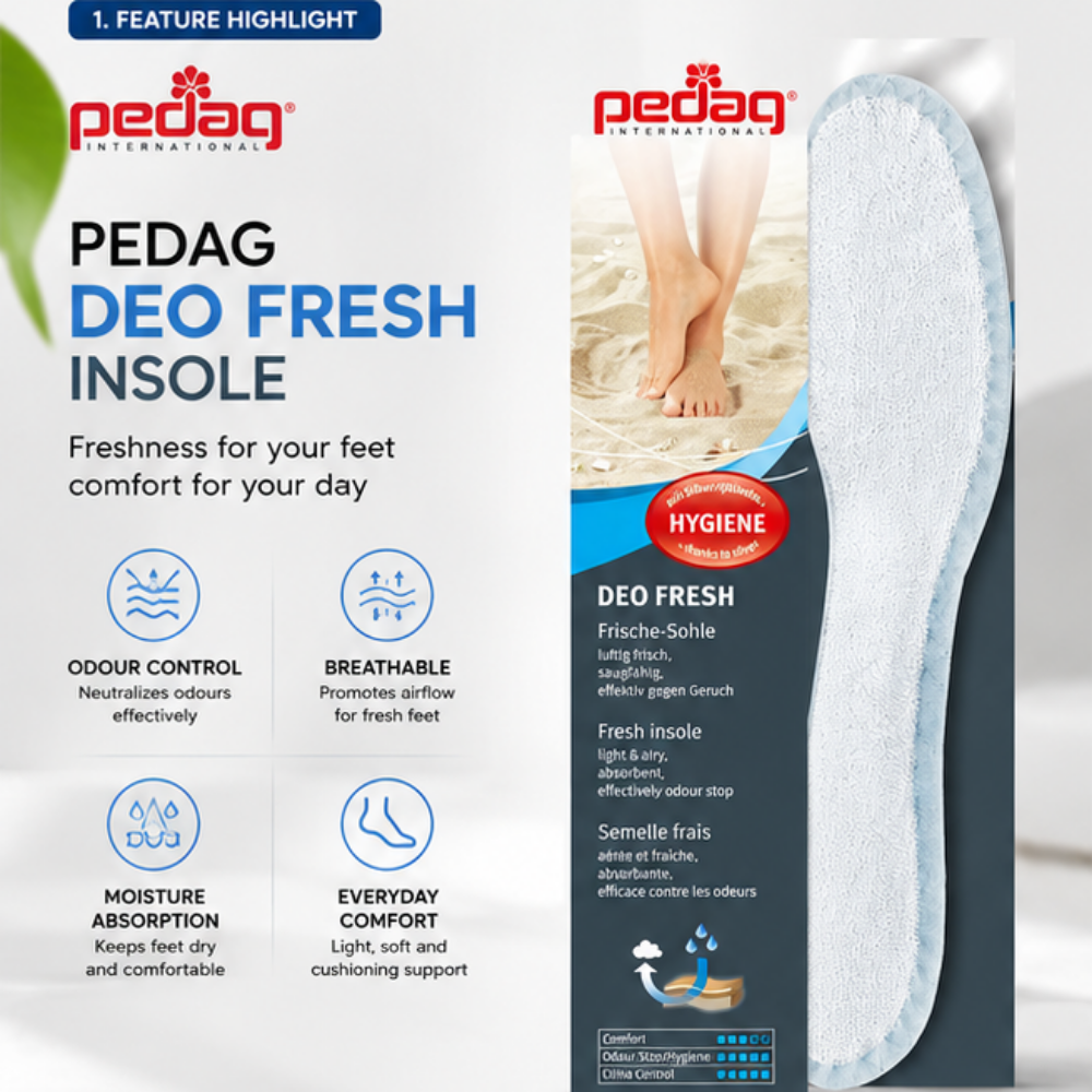 Pedag Deo Fresh Barefoot Insole