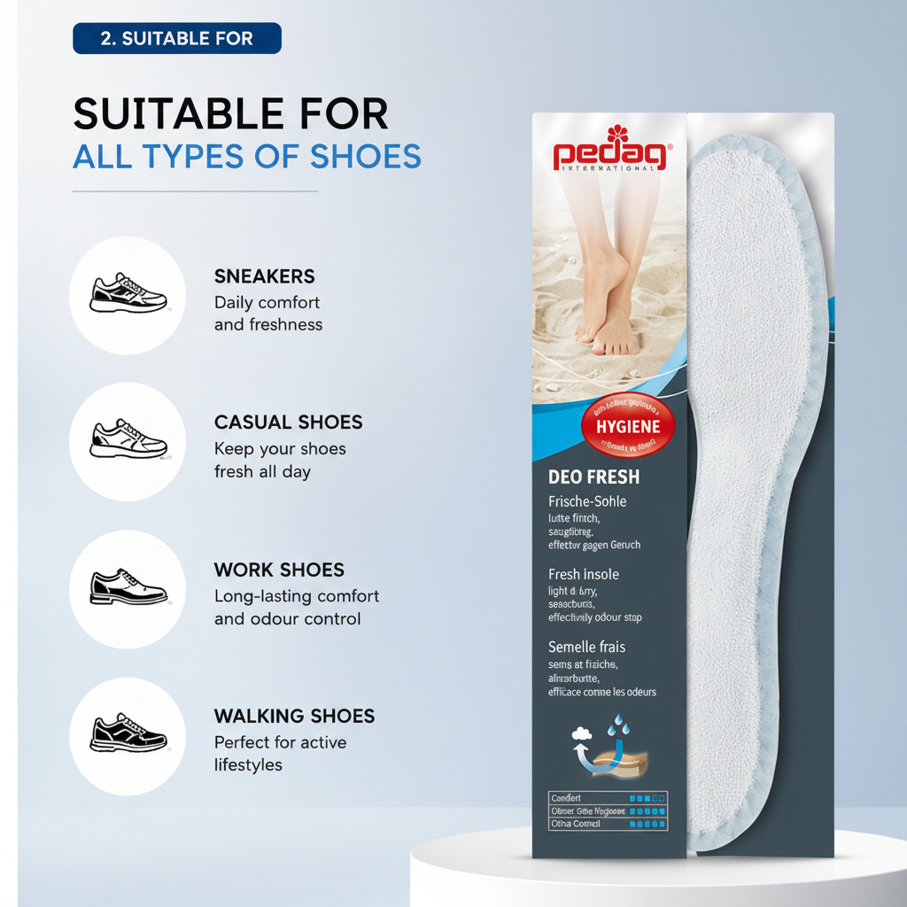 Pedag Deo Fresh Barefoot Insole