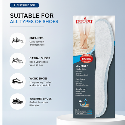 Pedag Deo Fresh Barefoot Insole