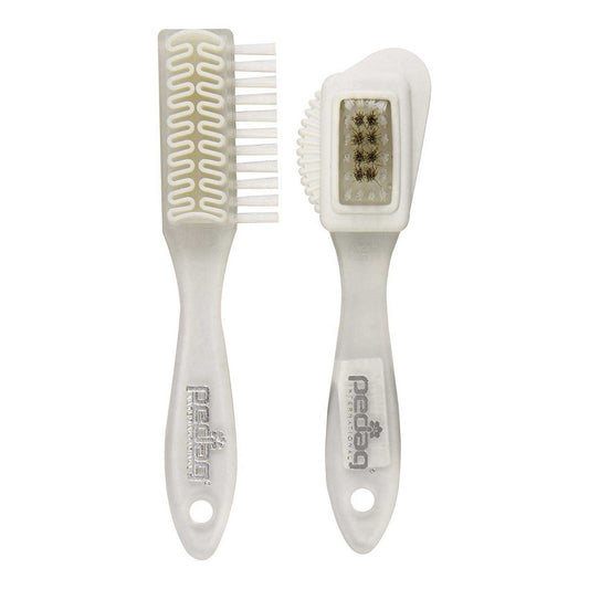 Pedag Suede Combi Nylon Brush, Multi-Use Shoe & Fabric Cleaner Tool