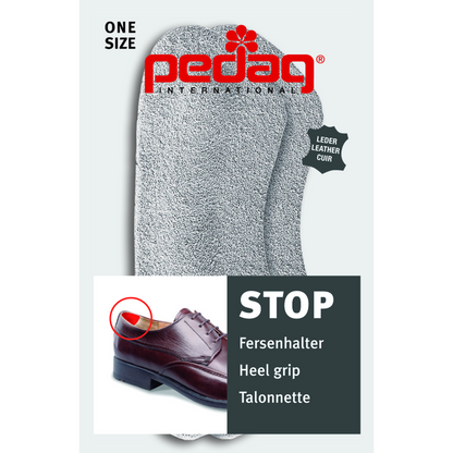 Pedag Stop Suede Heel Grip Pads Prevent Heel Slips