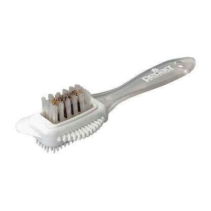 Pedag Suede Shoes Brush with Brass Bristles for Leather