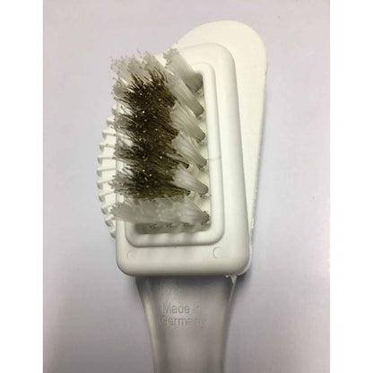 Pedag Suede Shoes Brush with Brass Bristles for Leather