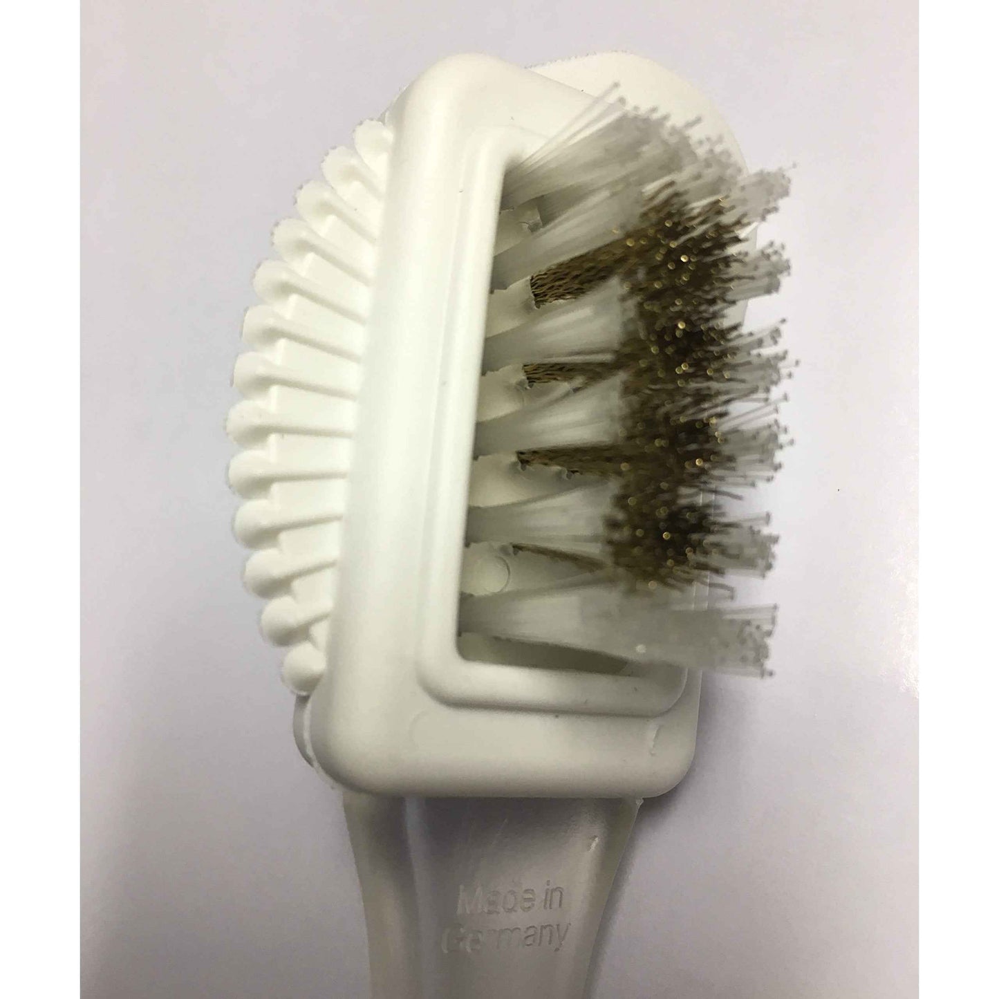 Pedag Suede Shoes Brush with Brass Bristles for Leather