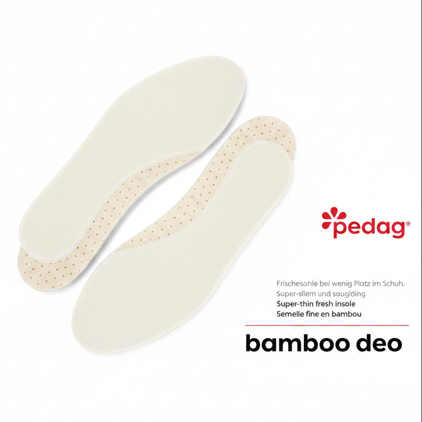 Pedag Bamboo Deo Barefoot Insoles for Women