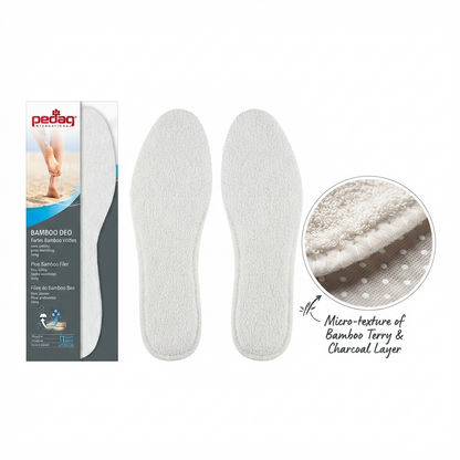 Pedag Bamboo Deo Barefoot Insoles for Women