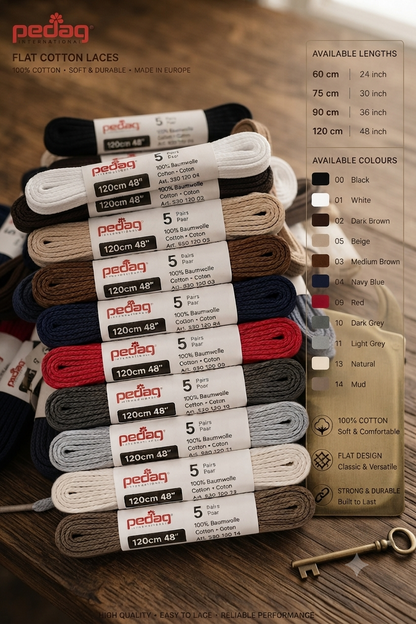 Pedag Flat Cotton Laces