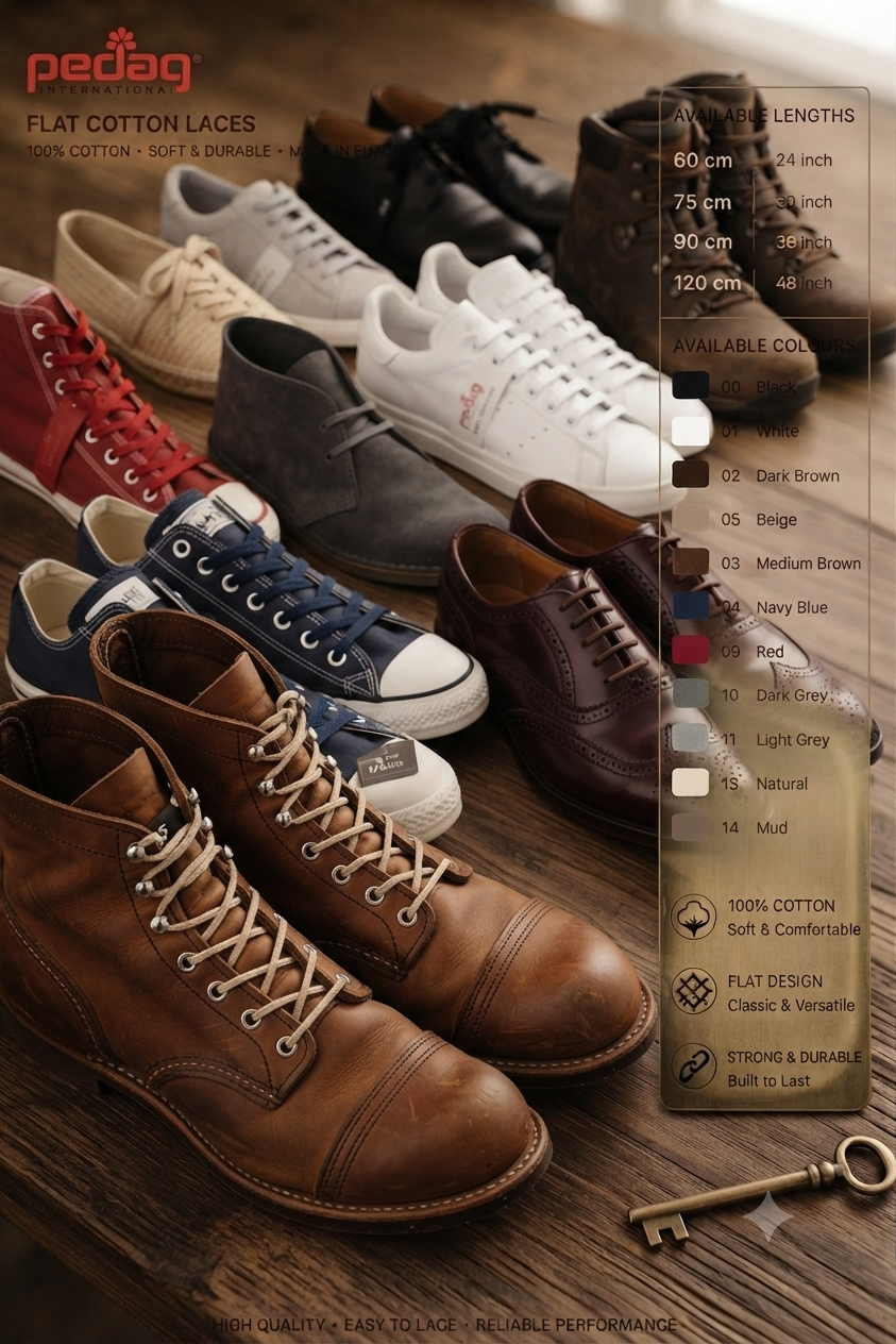 Pedag Flat Cotton Laces