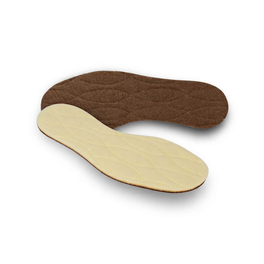 Pedag Keep Warm Wool Cork Insole - 100% Wool & Natural Comfort