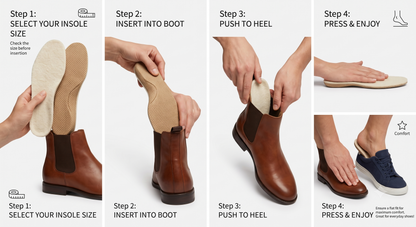 Pedag Merino Wool Insole for Shoes and Boots