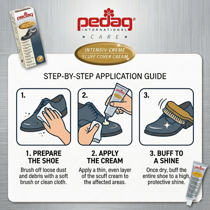 Pedag Scuff Cover Intensive Cream for Leather & Synthetic Repair