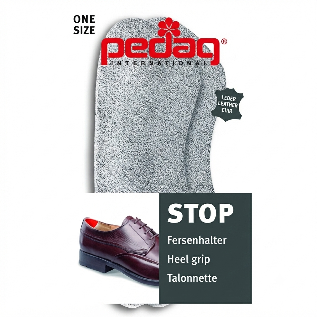 Pedag Stop Suede Heel Grip Pads Prevent Heel Slips