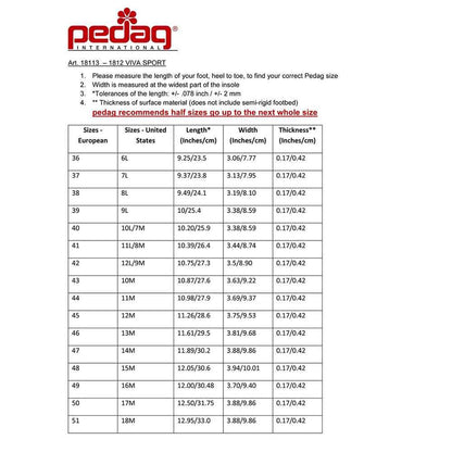 Pedag Viva Sport Orthotic Insoles