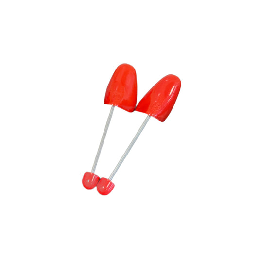 Plastic Spring Shoe Trees Red 35-37EU Adjustable Shape Keeper Footwear Support