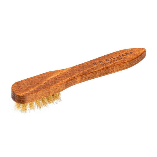 R.M.Williams Suede Brass Bristle Brush