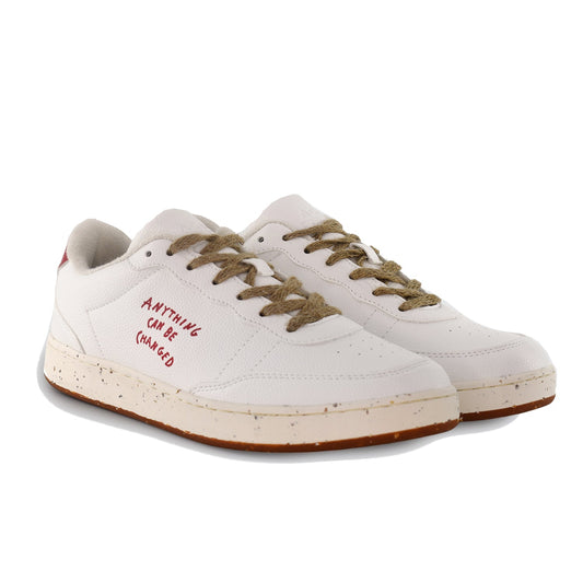 ACBC Evergreen White/Red Apple Casual Sneakers