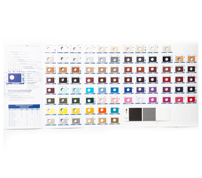 Saphir Beaute du Cuir Shade Chart Nuancier Card