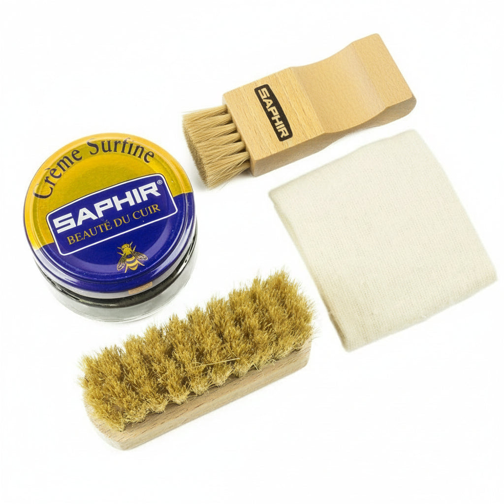 Saphir Wax Gift Box Small - Premium Shoe Care Kit