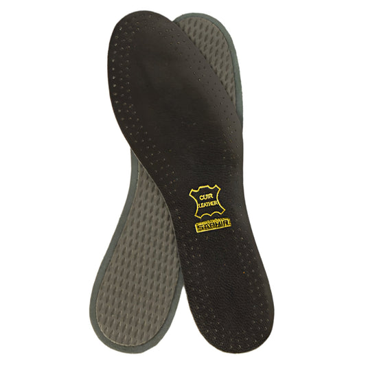 Saphir Beaute du Cuir Semelle Insole Black Leather on Charcoal