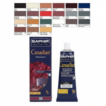 Saphir Canadian Cream - Premium Leather Care from Beaute du Cuir