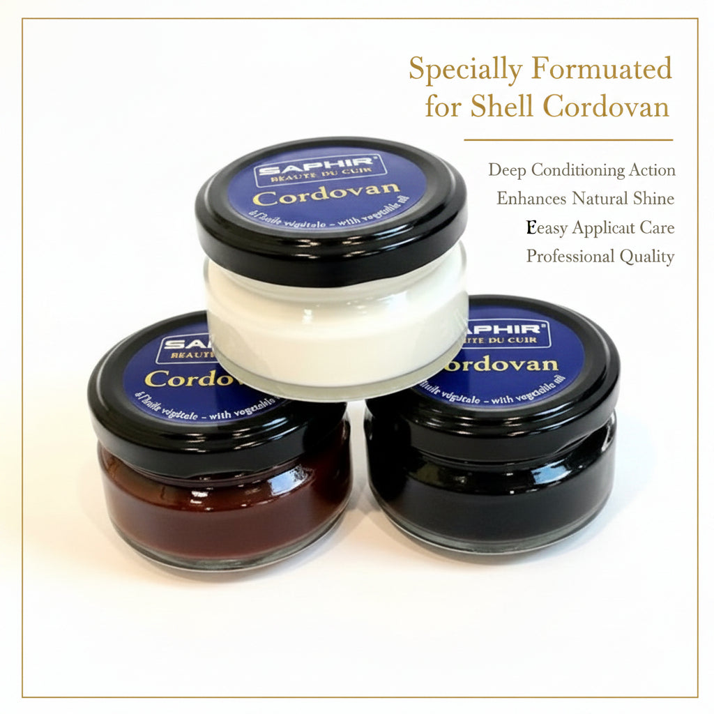 Saphir Cordovan Cream 50ml - Beaute du Cuir Leather Care