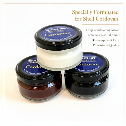 Saphir Cordovan Cream 50ml - Beaute du Cuir Leather Care