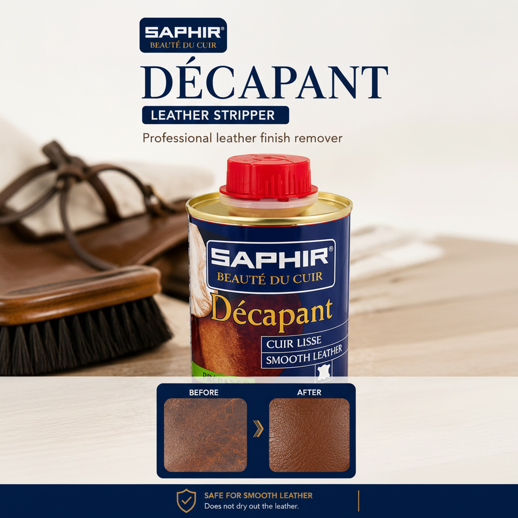Saphir Decapant Leather Stripper 100ml
