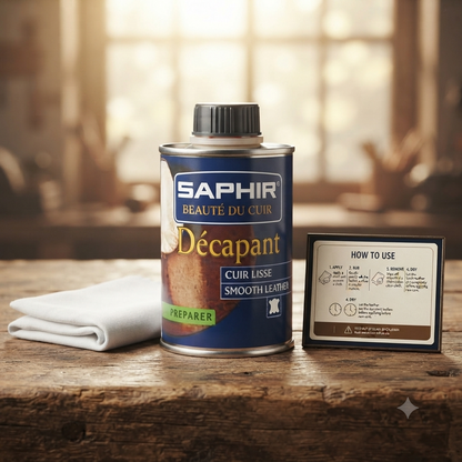 Saphir Decapant Leather Stripper 100ml