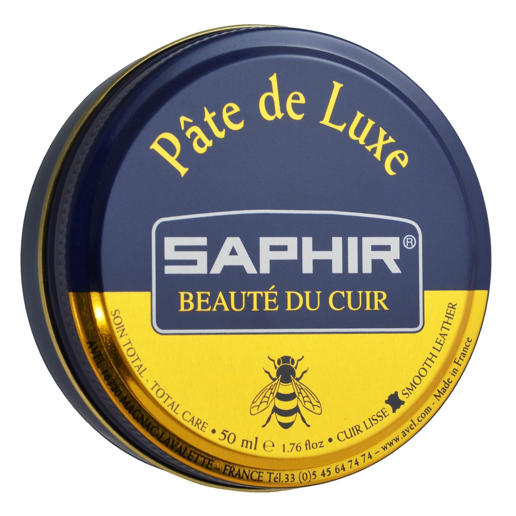 Saphir Pate de Luxe Premium Wax Polish 100ml