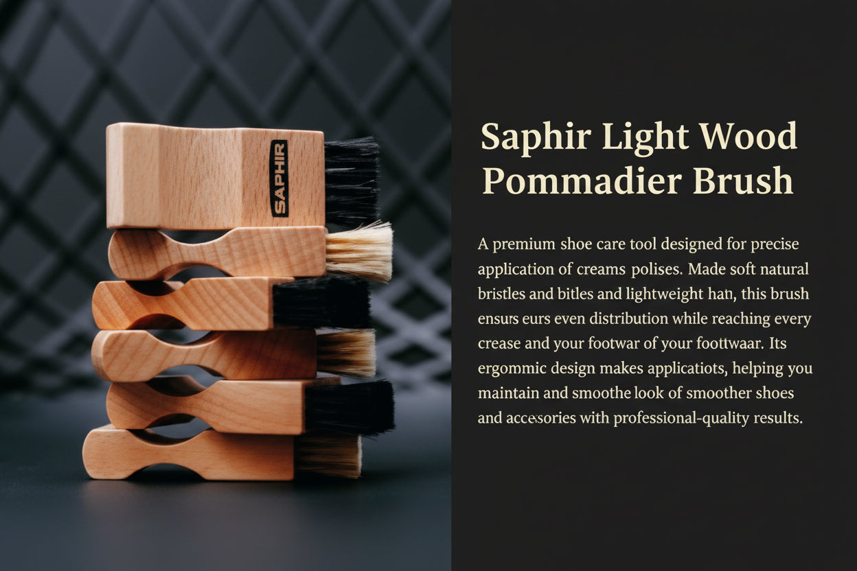 Saphir Pommadier Brush Beaute Light Wood