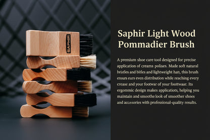 Saphir Pommadier Brush Beaute Light Wood