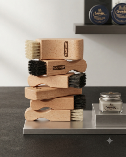 Saphir Pommadier Brush Beaute Light Wood