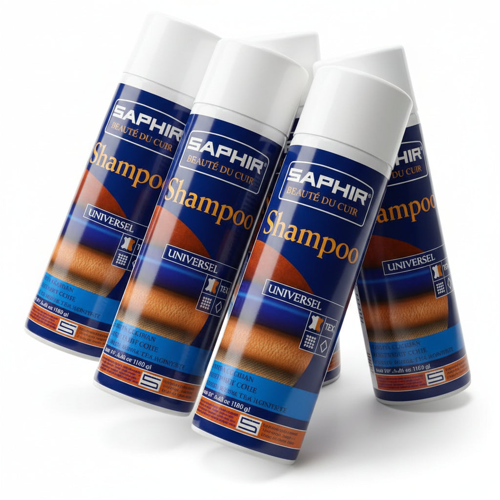 Saphir Shampoo Cleaner 150ml - Premium Care for Your Footwear
