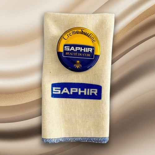 Saphir Beaute du Cuir Creme Surfine + Saphir Cloth