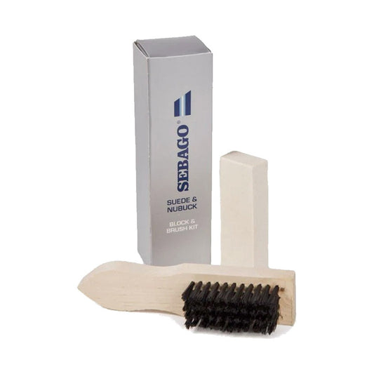 Sebago Suede & Nubuck Cleaning Block & Brush Kit