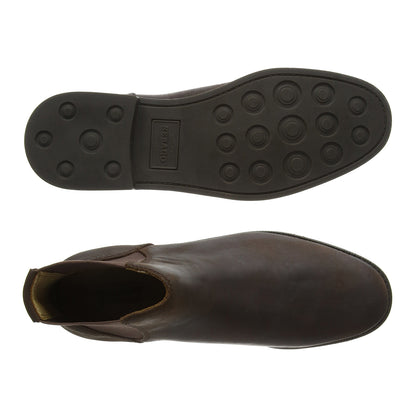 Sebago Turner Chelsea WP Leather Boots Brown Leather