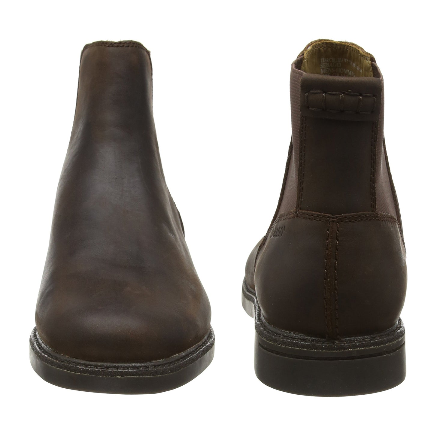 Sebago Turner Chelsea WP Leather Boots Brown Leather