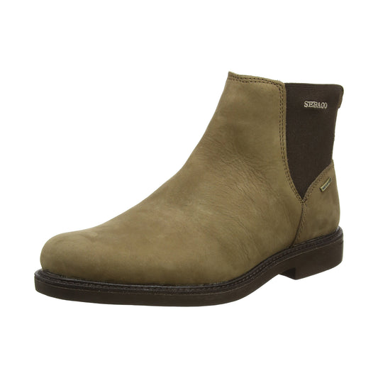 Sebago Turner Chelsea WP Leather Boots Taupe Nubuck