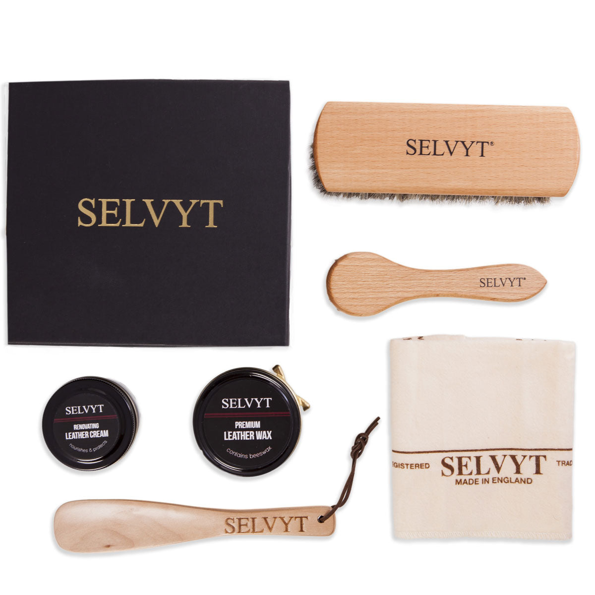 Selvyt Luxury Shoe Care Box