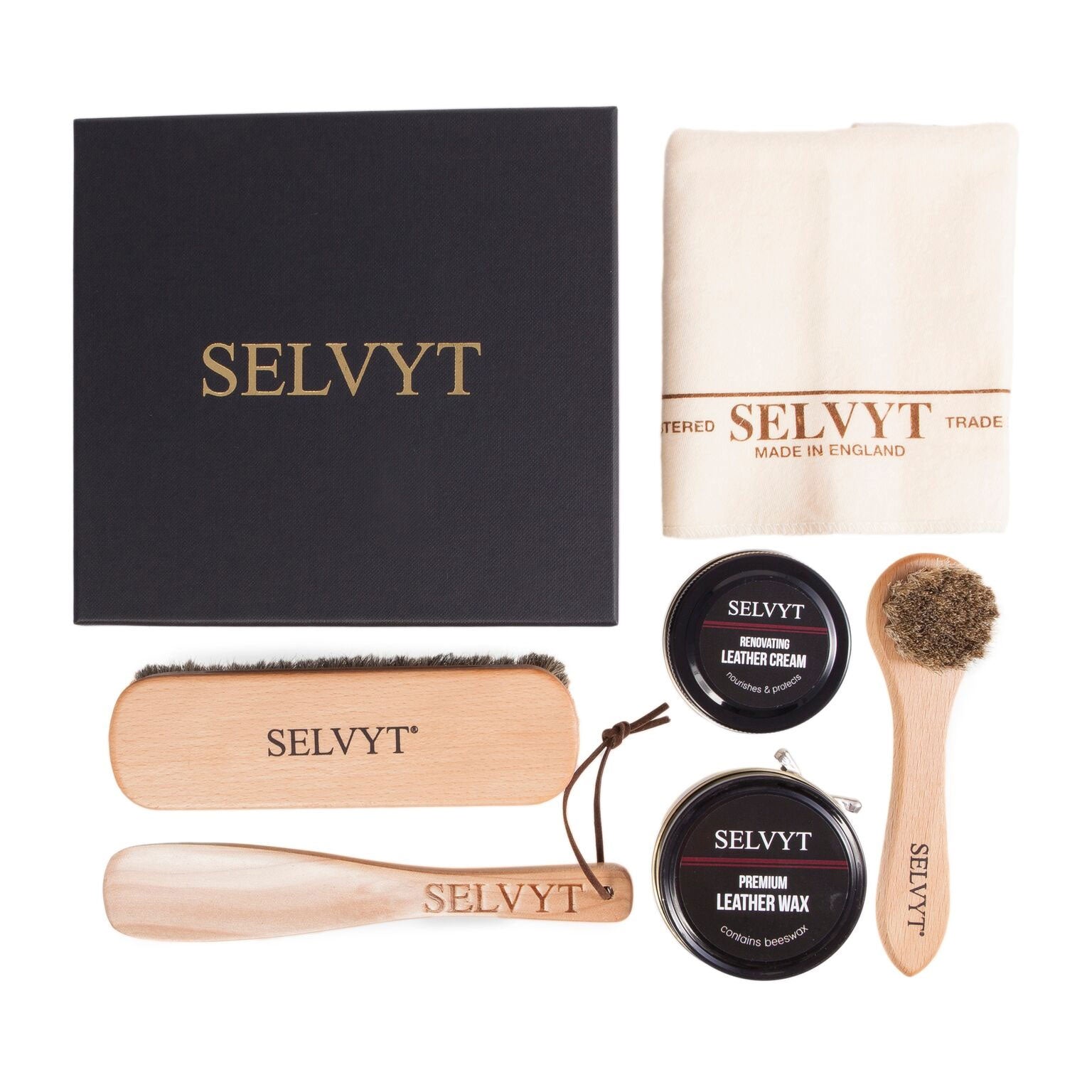Selvyt Luxury Shoe Care Box