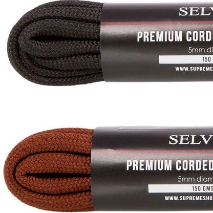 Selvyt Premium Corded Boot Laces