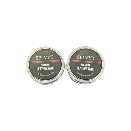 Selvyt Wax Polish 2pcs