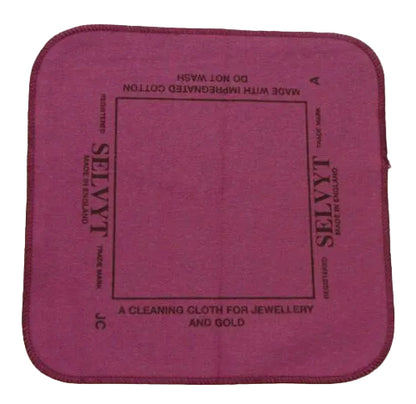 Selvyt Polishing Cloth JC for Jewellery Gold