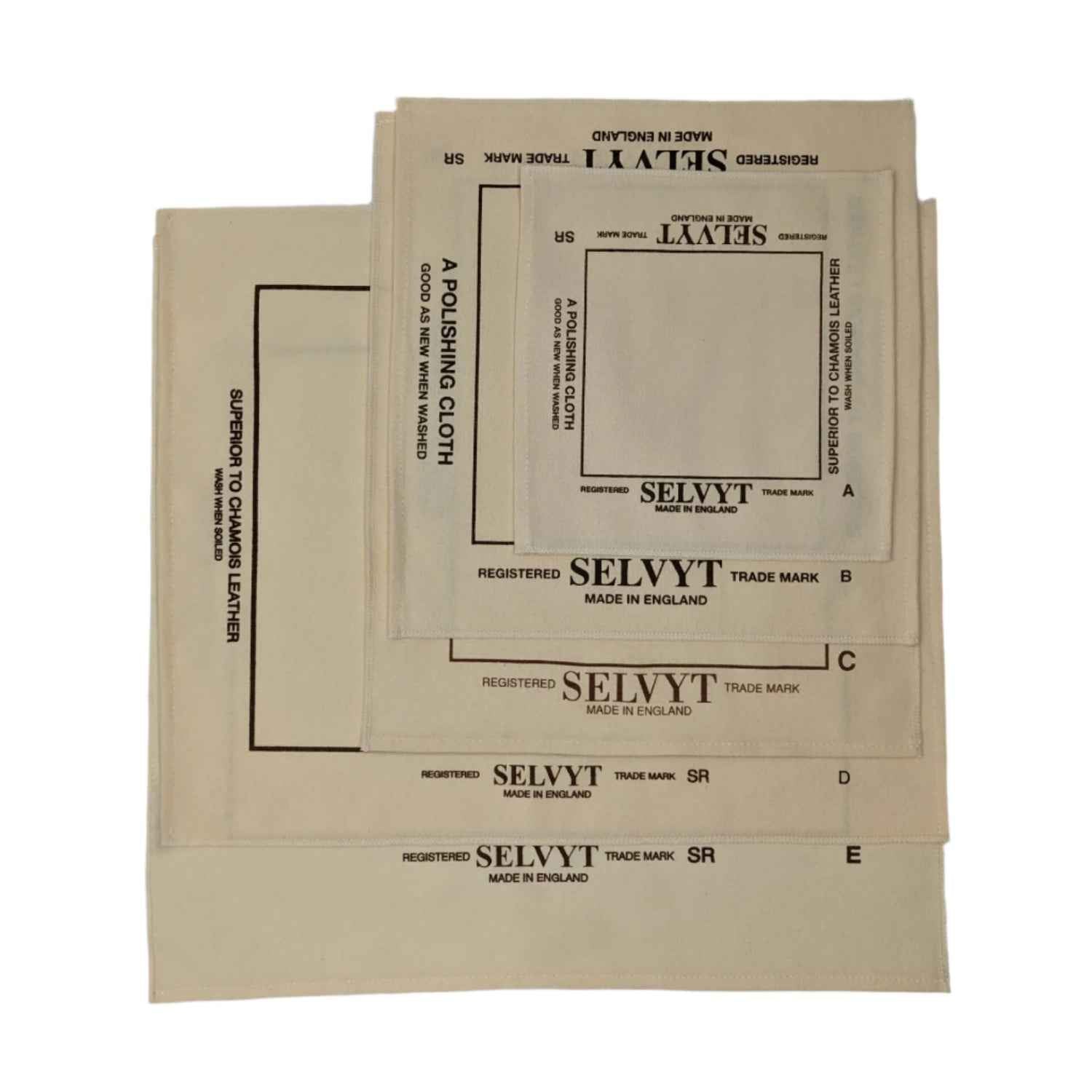 Selvyt Polishing Cloth SR for Shoes and Boots